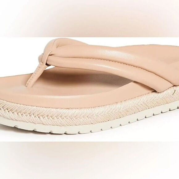 VINCE Forest Platfrom Size 8 Leather Sandal Tan Leather - Picture 4 of 7